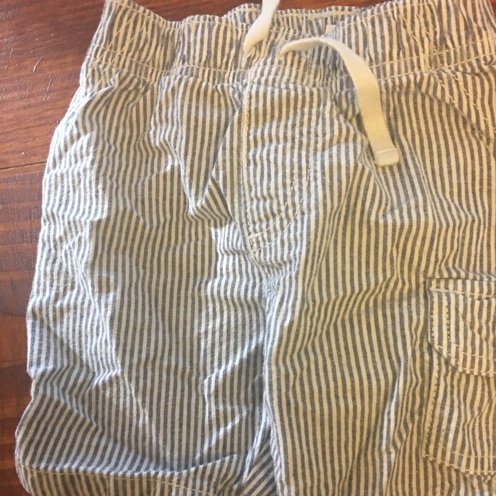 Boys pinstripe carters shorts 18 mo